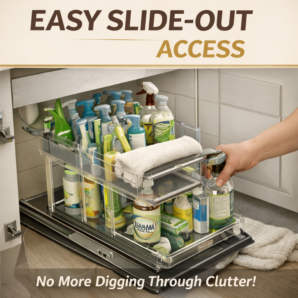Under Sink Storage Organizer