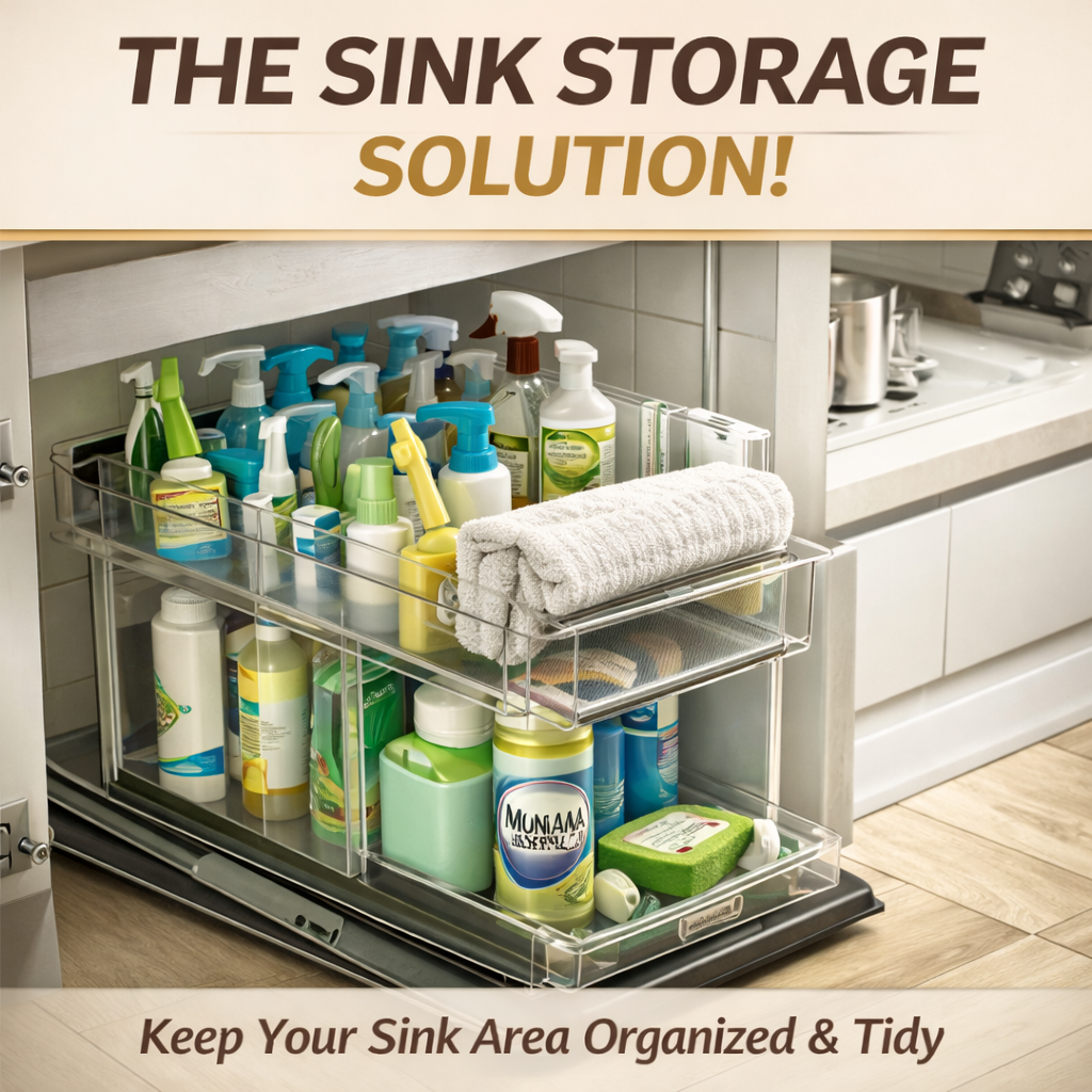 Under Sink Storage Organizer