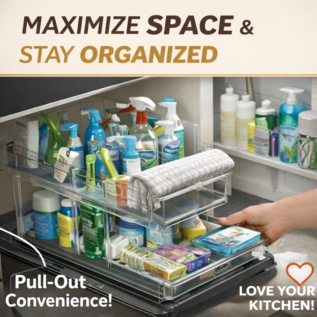 Under Sink Storage Organizer